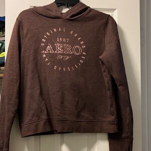 Aeropostale Chocolate Knit Sweater
